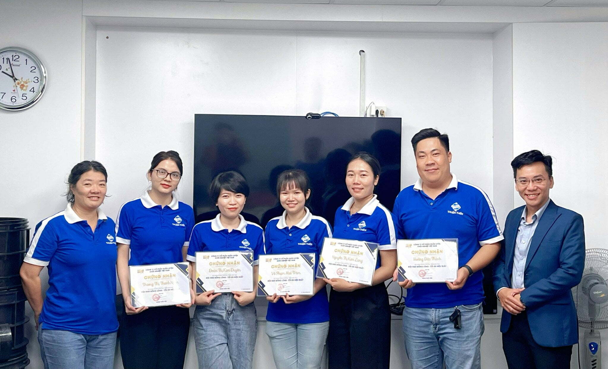 Khóa học Đội ngũ đồng lòng, tối ưu hiệu suất tại công ty CP giải pháp công nghệ Thuận Thiên